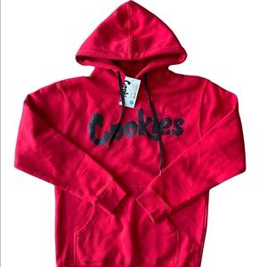 Zumiez Cookies Size Small Red Hoodie NWT